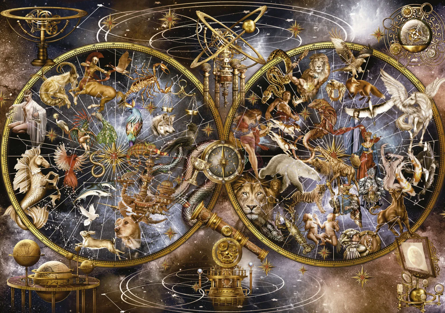 Puzzle 4000 el. Konstelacje