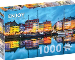 Puzzle 1000 el. Kopenhaga / Dania
