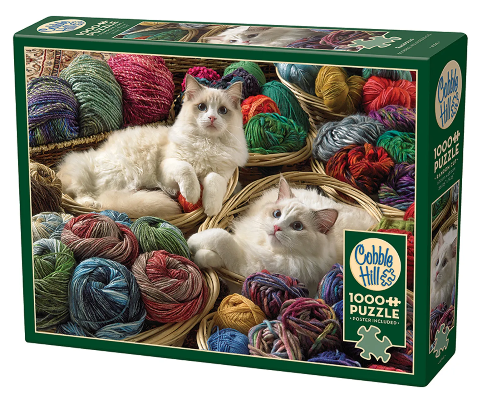 Puzzle 1000 el. Koty rasy Ragdoll