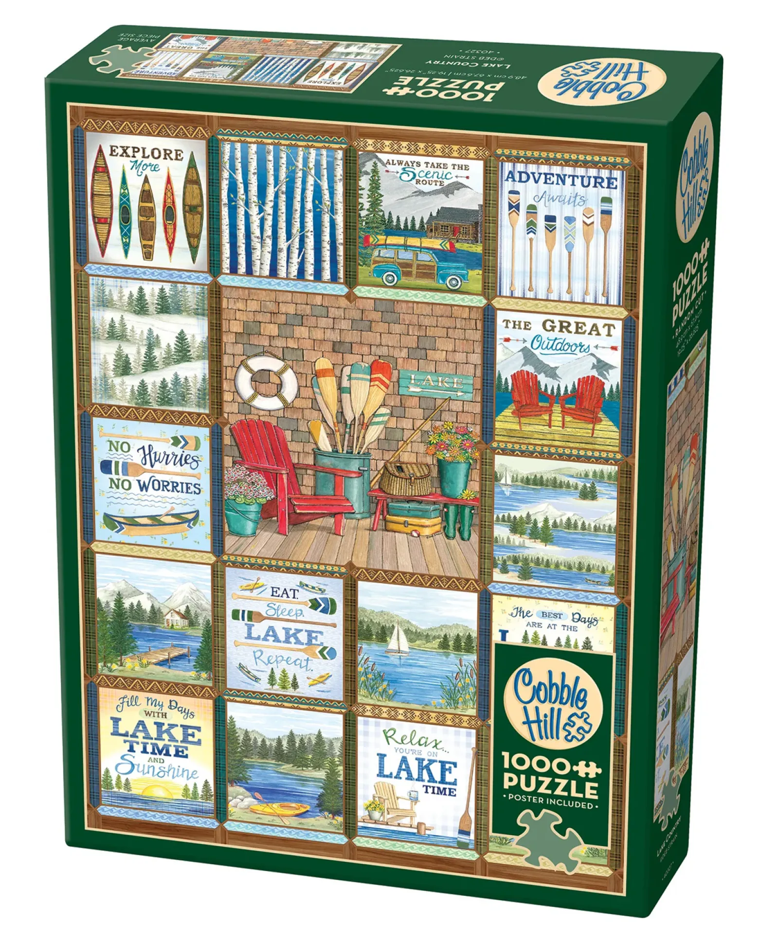 Puzzle 1000 el. Kraina Wielkich Jezior