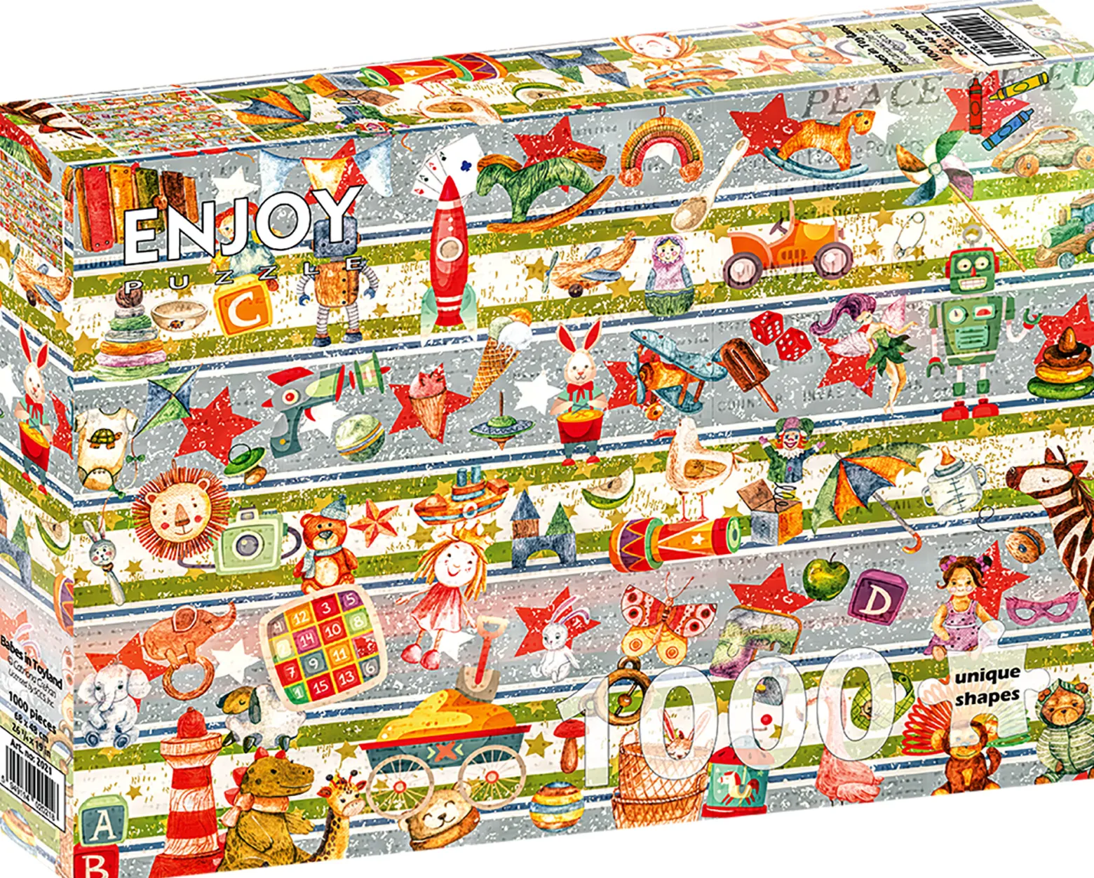 Puzzle 1000 el. Kraina zabawek