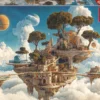 Puzzle 1000 el. Królestwo w chmurach