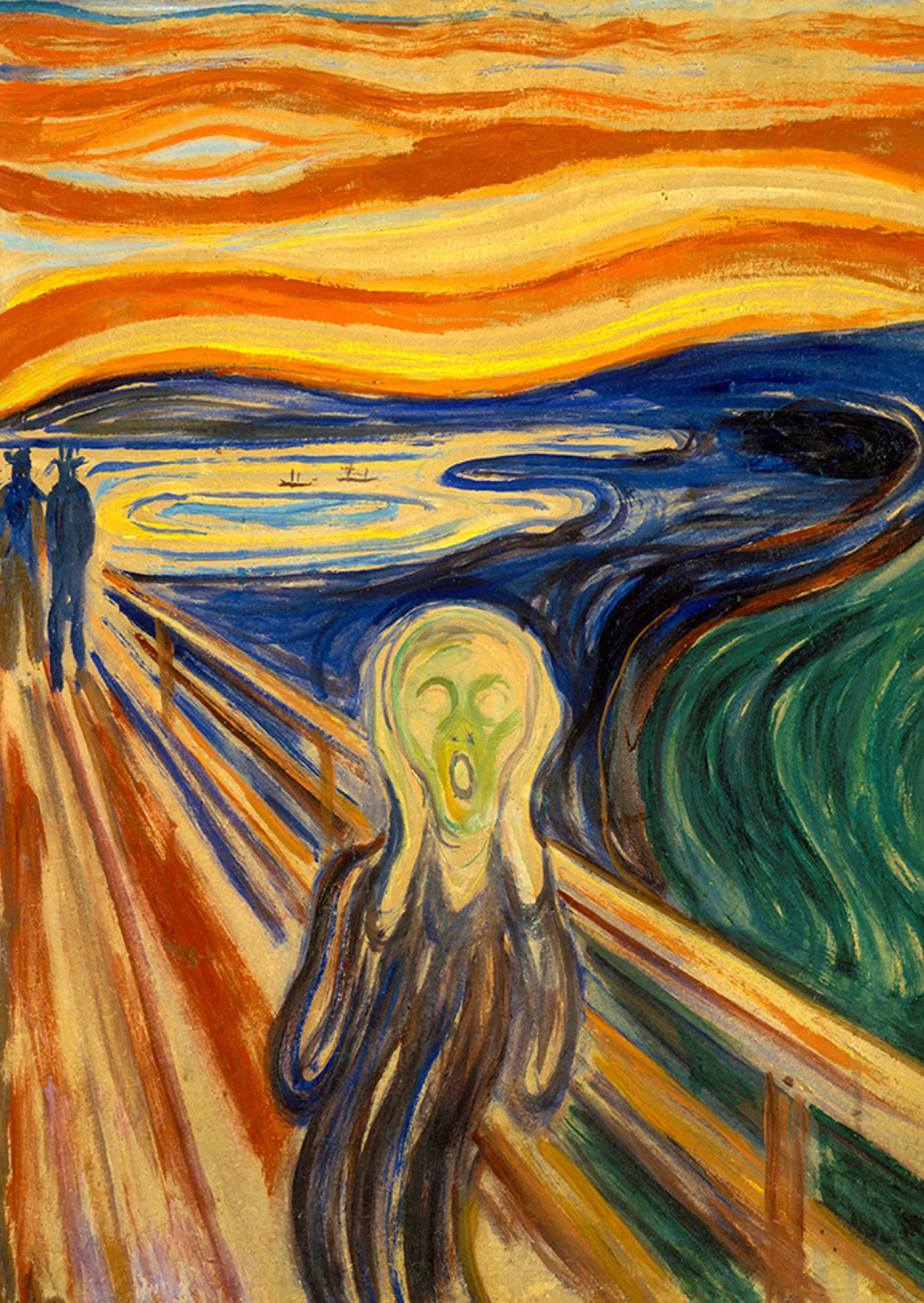 Puzzle 1000 el. Krzyk, Edvard Munch