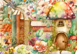Puzzle 1000 el. Książki w krainie czarów
