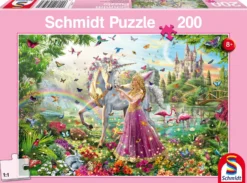 Puzzle 200 el. Księżniczka w zaczarowanym lesie