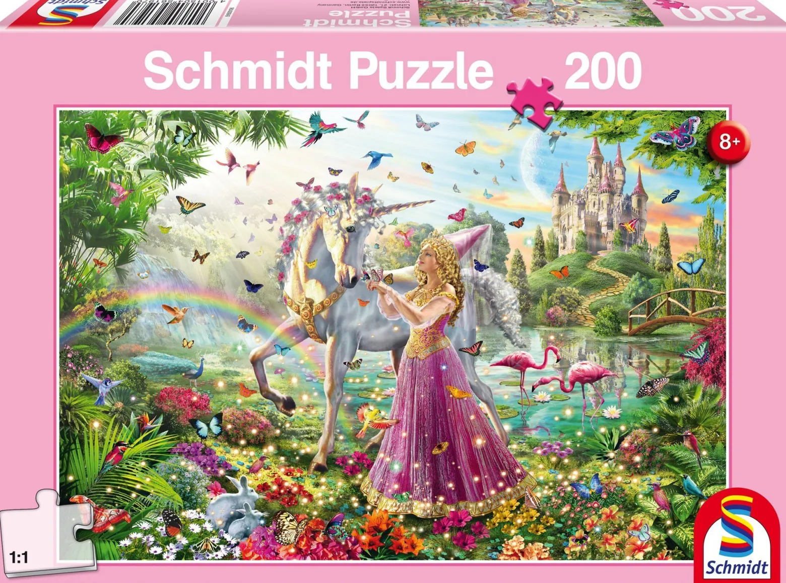 Puzzle 200 el. Księżniczka w zaczarowanym lesie
