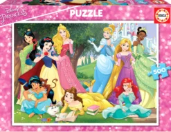 Puzzle 500 el. Księżniczki z bajek Disneya
