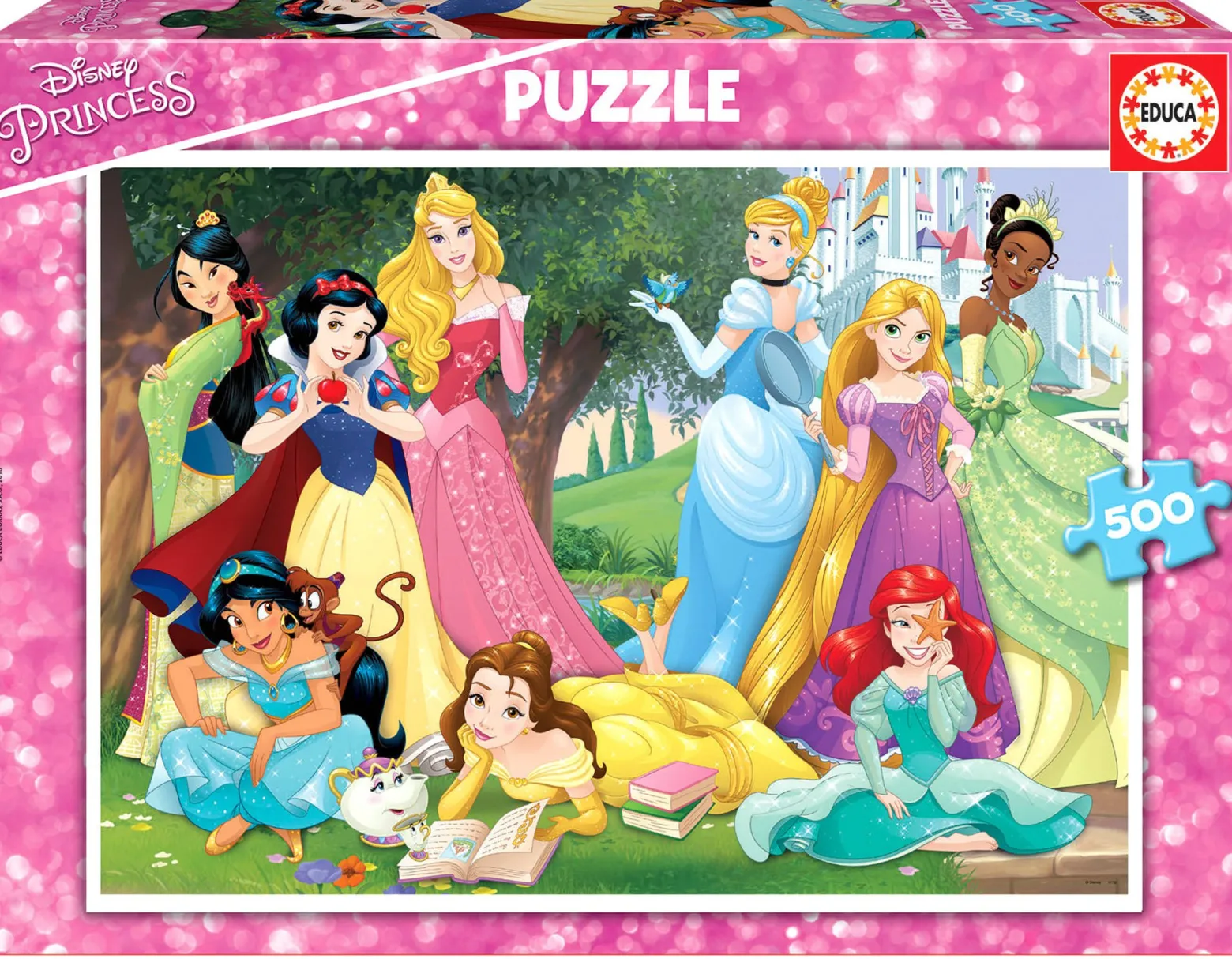 Puzzle 500 el. Księżniczki z bajek Disneya