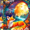 Puzzle 1000 el. Księżycowy lis