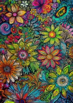 Puzzle 1000 el. Kwiaty