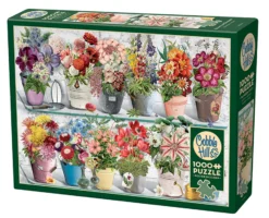 Puzzle 1000 el. Kwiaty doniczkowe