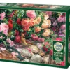Puzzle 1000 el. Kwiaty i ptaki