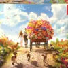 Puzzle 1000 el. Kwiecisty spacer