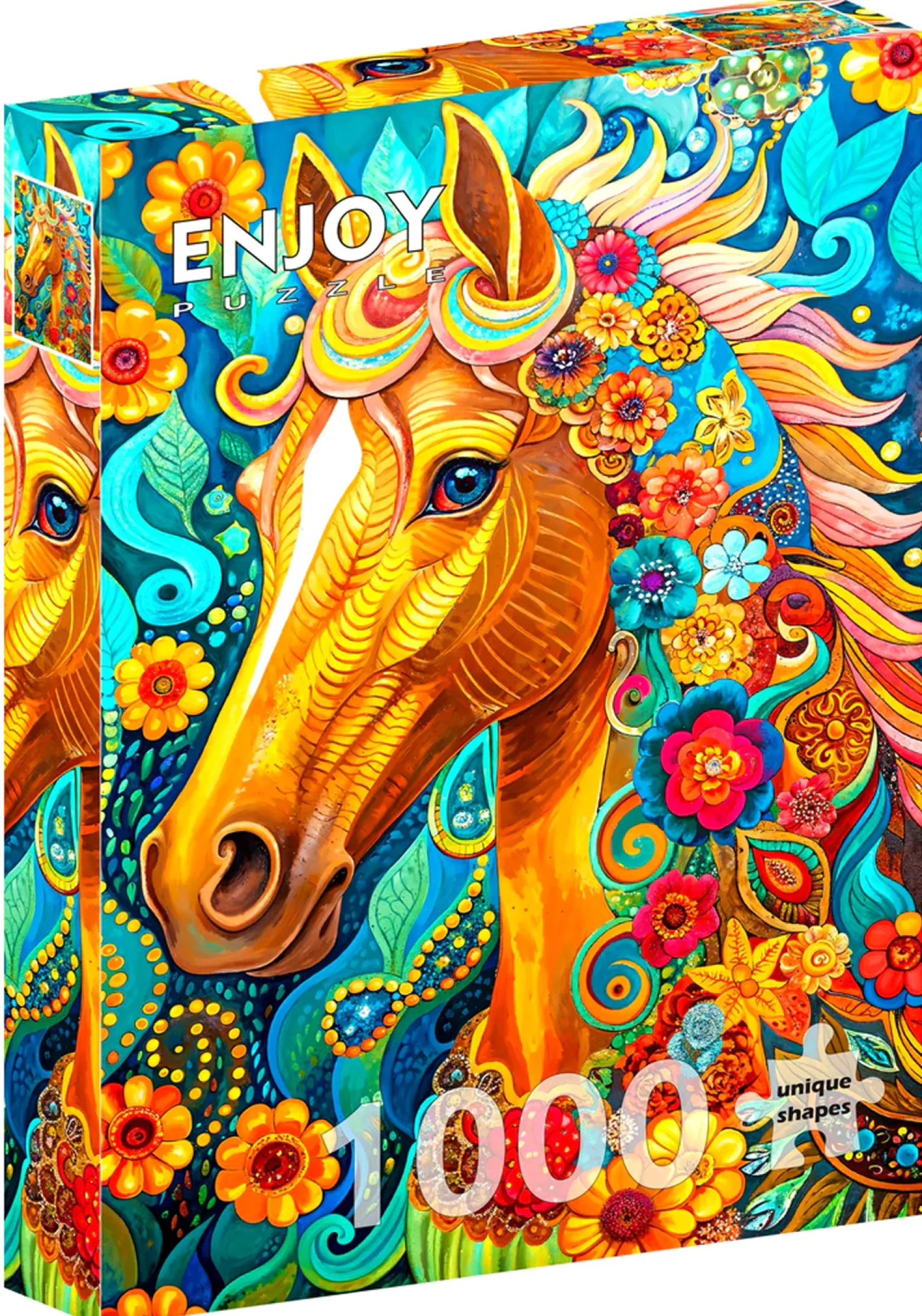 Puzzle 1000 el. Kwitnąca końska grzywa