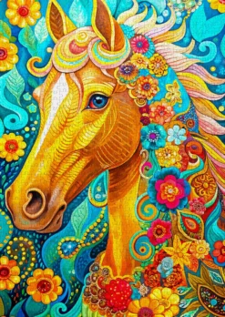 Puzzle 1000 el. Kwitnąca końska grzywa