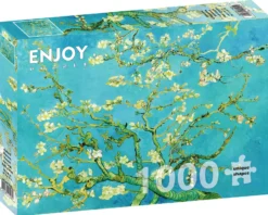 Puzzle 1000 el. Kwitnący migdałowiec, Vincent van Gogh