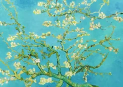 Puzzle 1000 el. Kwitnący migdałowiec, Vincent van Gogh