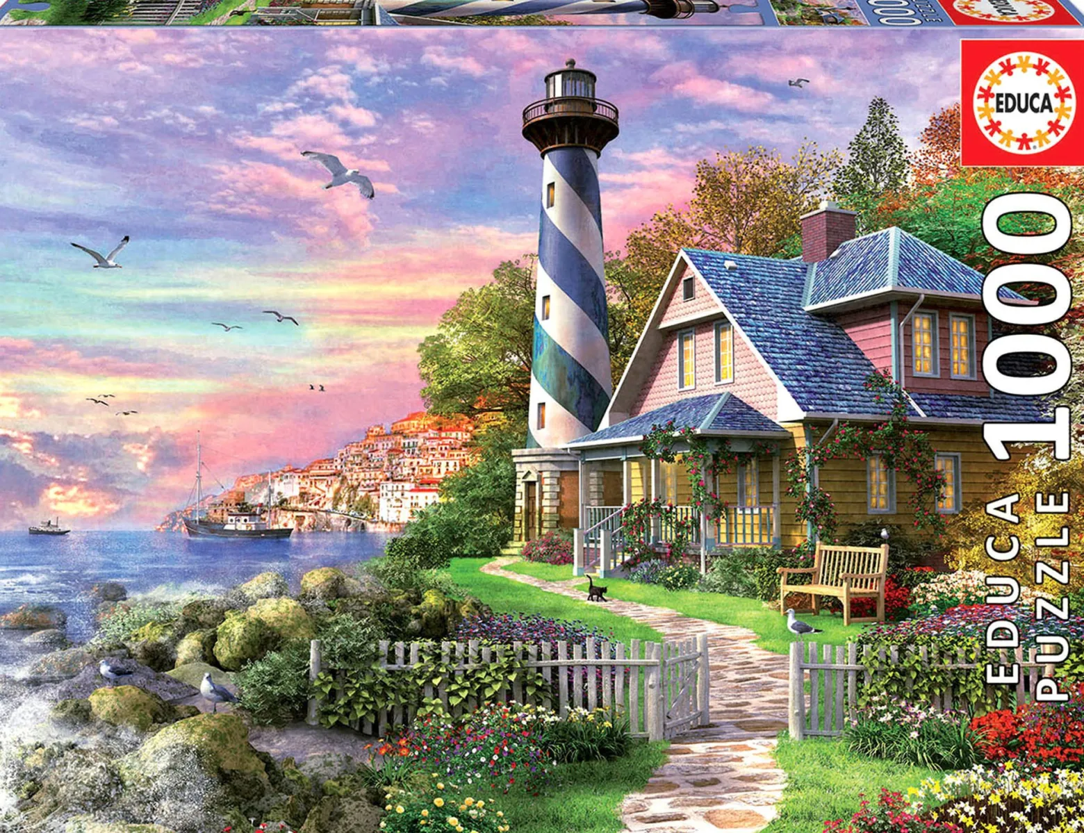 Puzzle 1000 el. Latarnia morska w Rock Bay