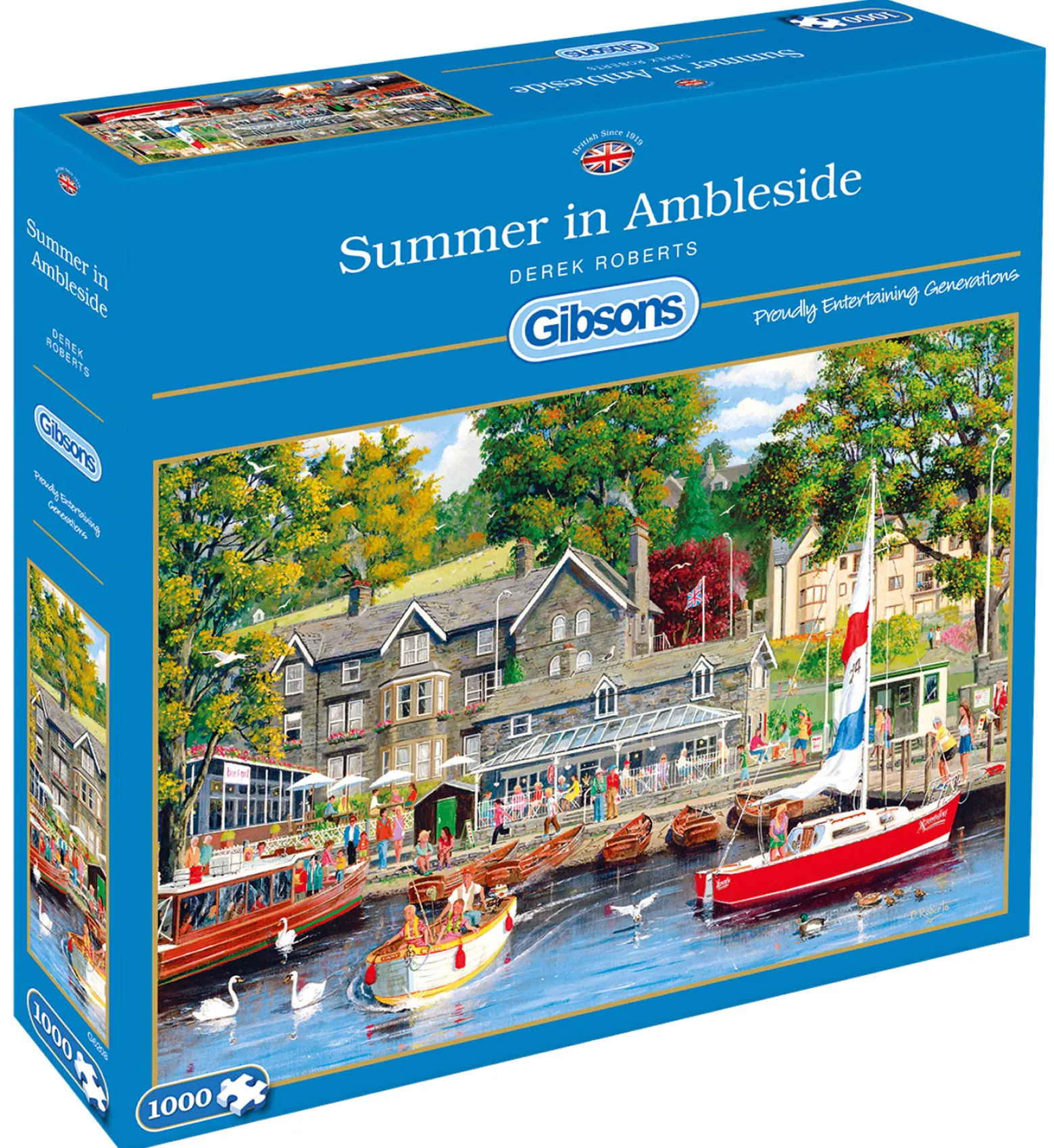 Puzzle 1000 el. Lato w Ambleside / Kumbria / Anglia