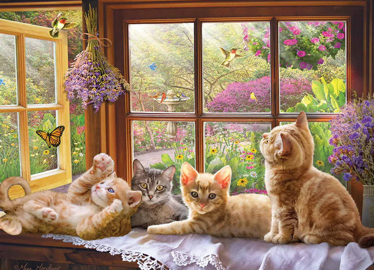Puzzle 500 el. Leniwy poranek