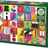 Puzzle 1000 el. Litery i cyfry