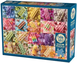 Puzzle 500 el. Lody na patyku