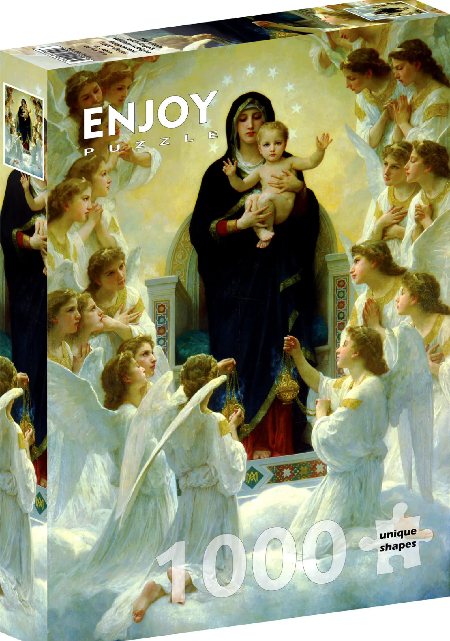 Puzzle 1000 el. Madonna z aniołami, William Adolphe Bouguereau