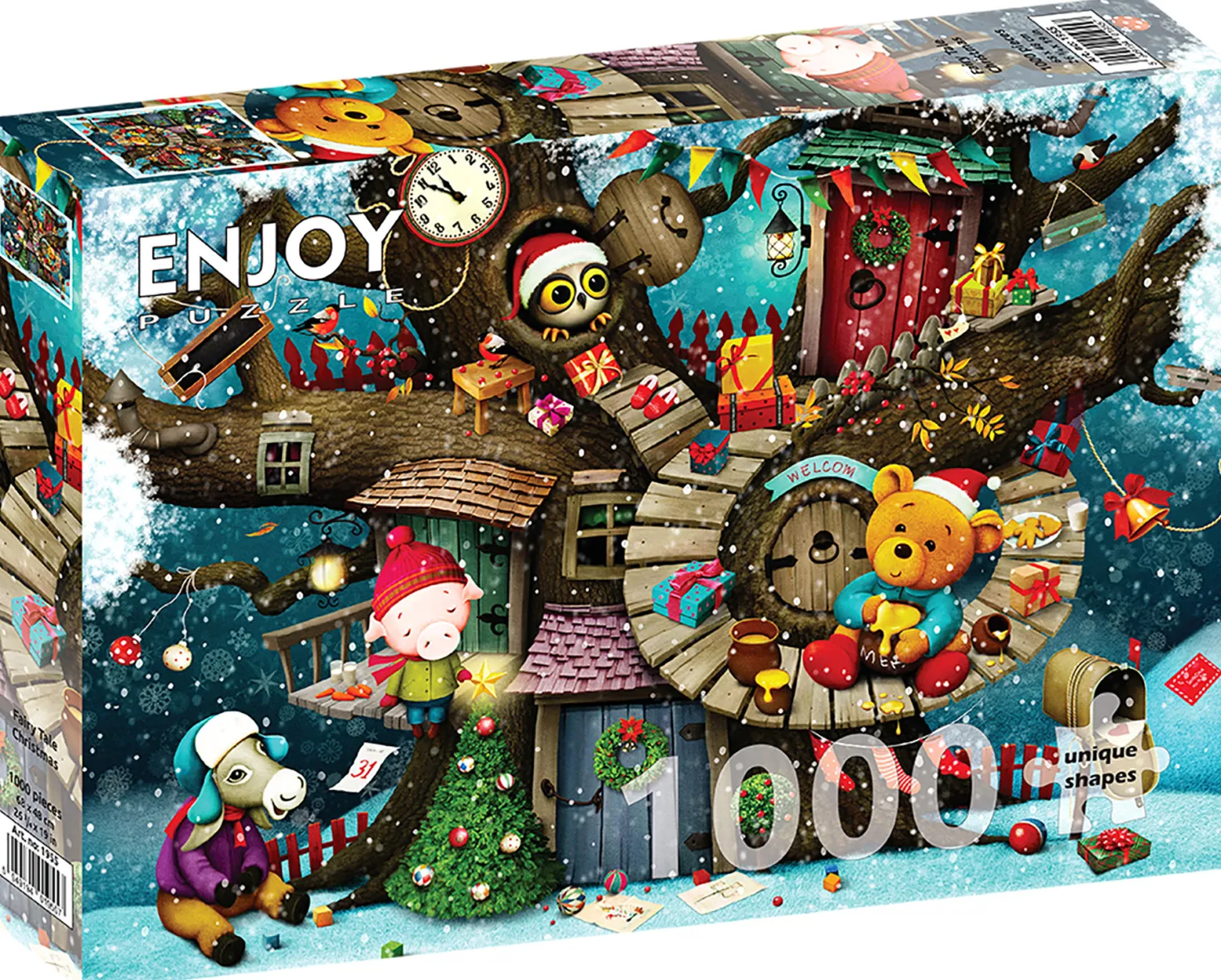 Puzzle 1000 el. Magia świąt