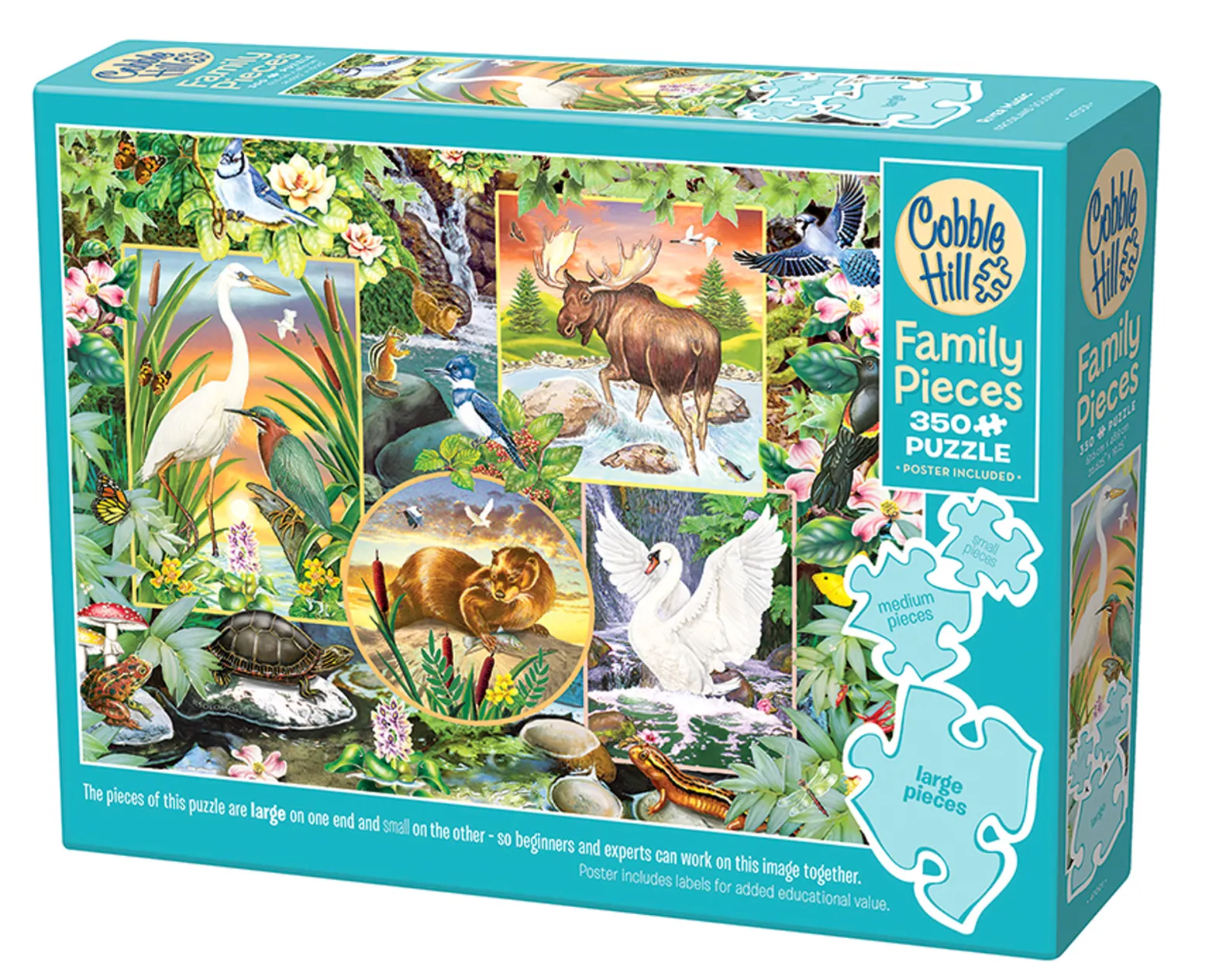 Puzzle 350 el. Magiczna rzeka