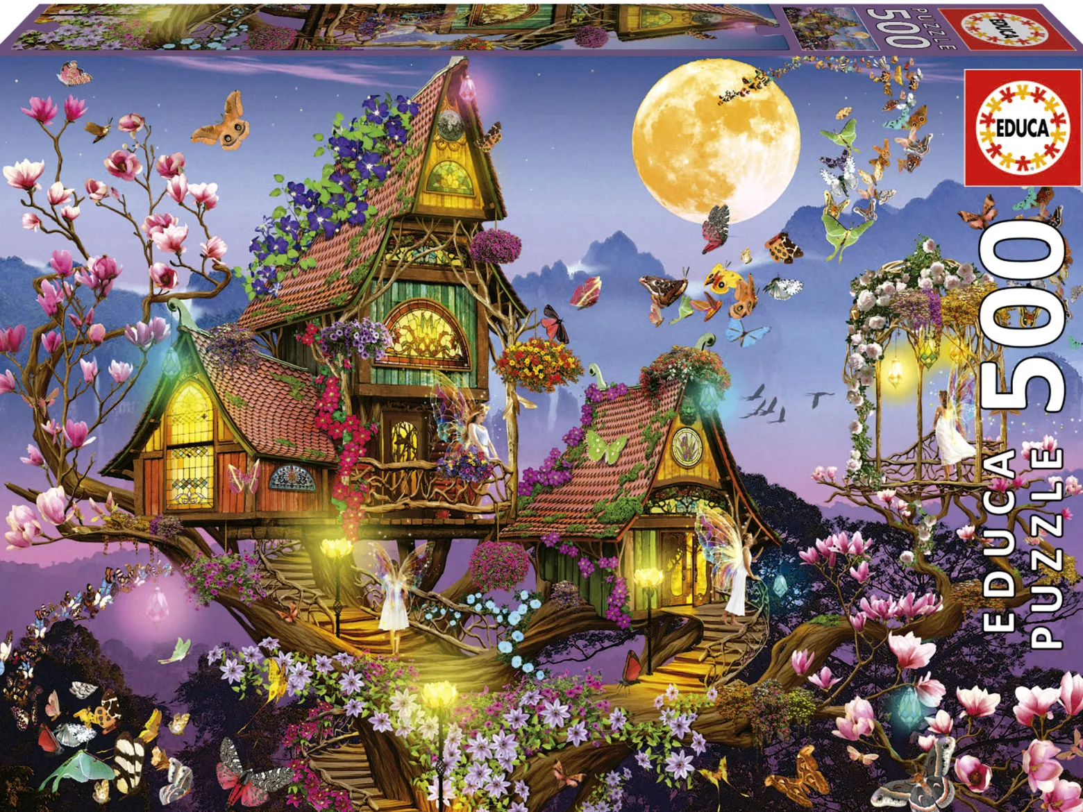 Puzzle 500 el. Magiczny dom