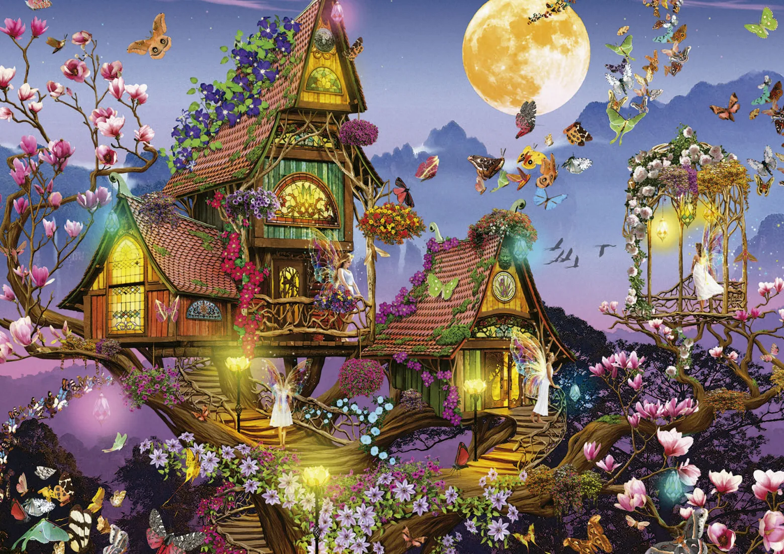 Puzzle 500 el. Magiczny dom