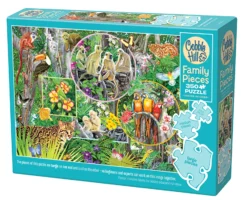 Puzzle 350 el. Magiczny las deszczowy