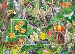 Puzzle 350 el. Magiczny las deszczowy