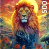 Puzzle 500 el. Majestatyczny lew
