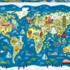 Puzzle 200 el. Mapa świata