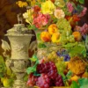 Puzzle 1000 el. Martwa natura z owocami, Ferdinand Georg Waldmuller