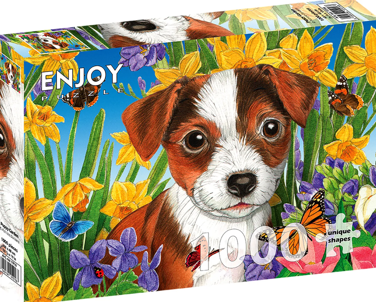 Puzzle 1000 el. Mały piesek