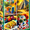 Puzzle 1000 el. Meksyk