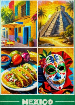 Puzzle 1000 el. Meksyk