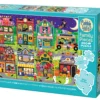 Puzzle 350 el. Miasteczko Halloween
