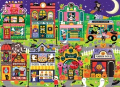 Puzzle 350 el. Miasteczko Halloween