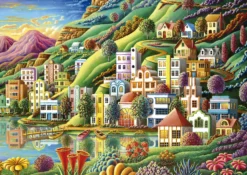 Puzzle 500 el. Miejskie nabrzeże