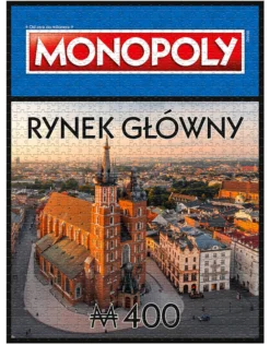 Puzzle 1000 el. Monopoly: Kraków (Rynek Główny)