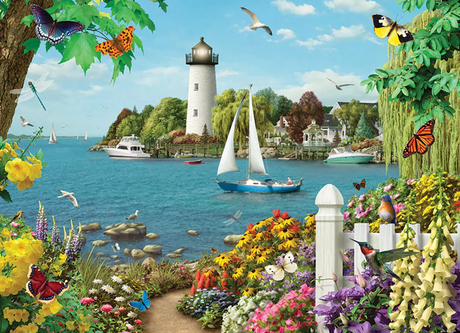 Puzzle 500 el. Nad zatoką