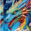 Puzzle 1000 el. Niebieski smok