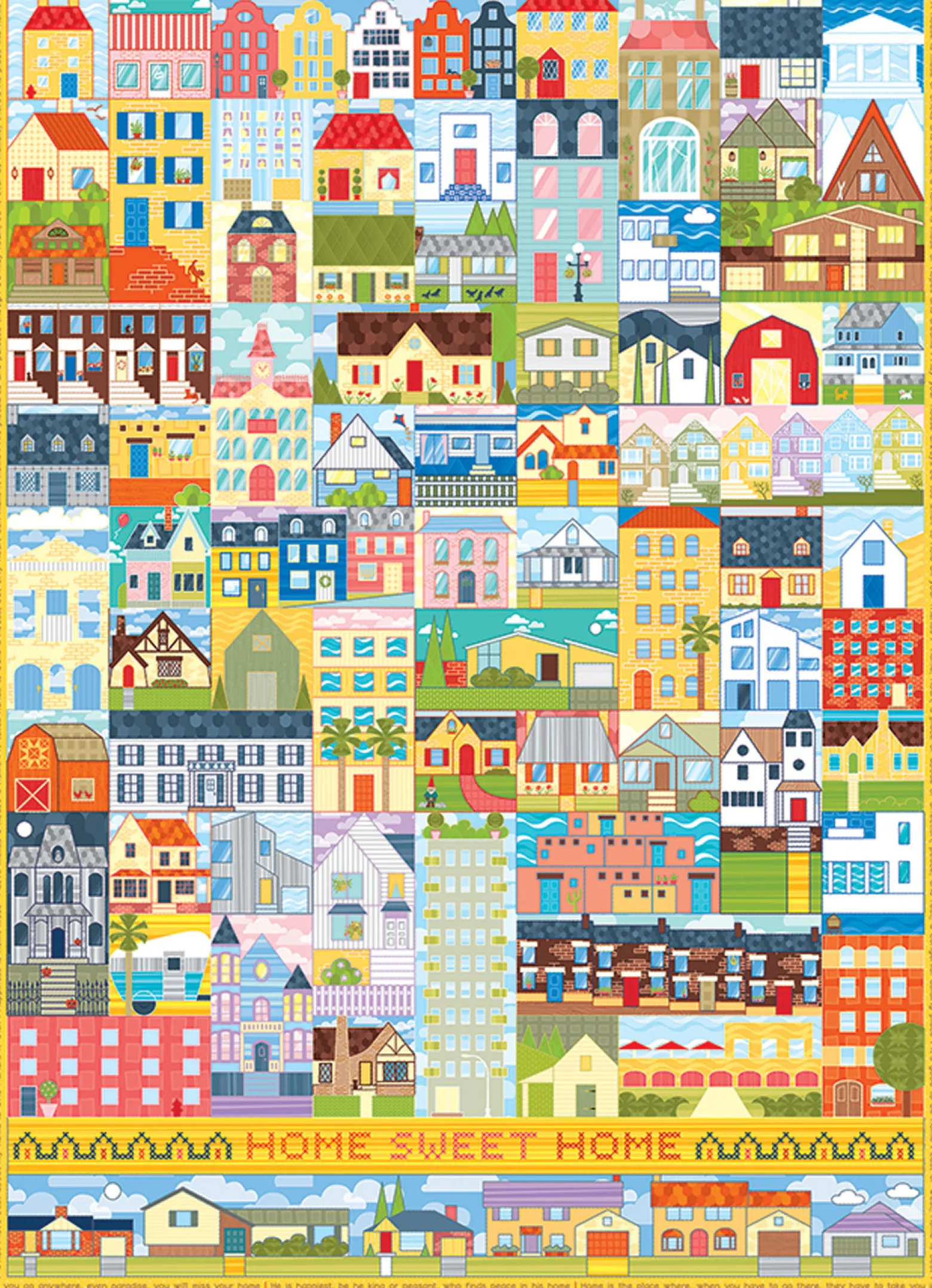 Puzzle 1000 el. Nie ma jak w domu