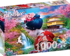 Puzzle 1000 el. Ogród gejszy