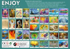 Puzzle 1000 el. Ogród gejszy