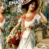 Puzzle 1000 el. Ogród kwiatowy, Paul Émile Vernon
