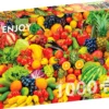 Puzzle 1000 el. Owoce i warzywa